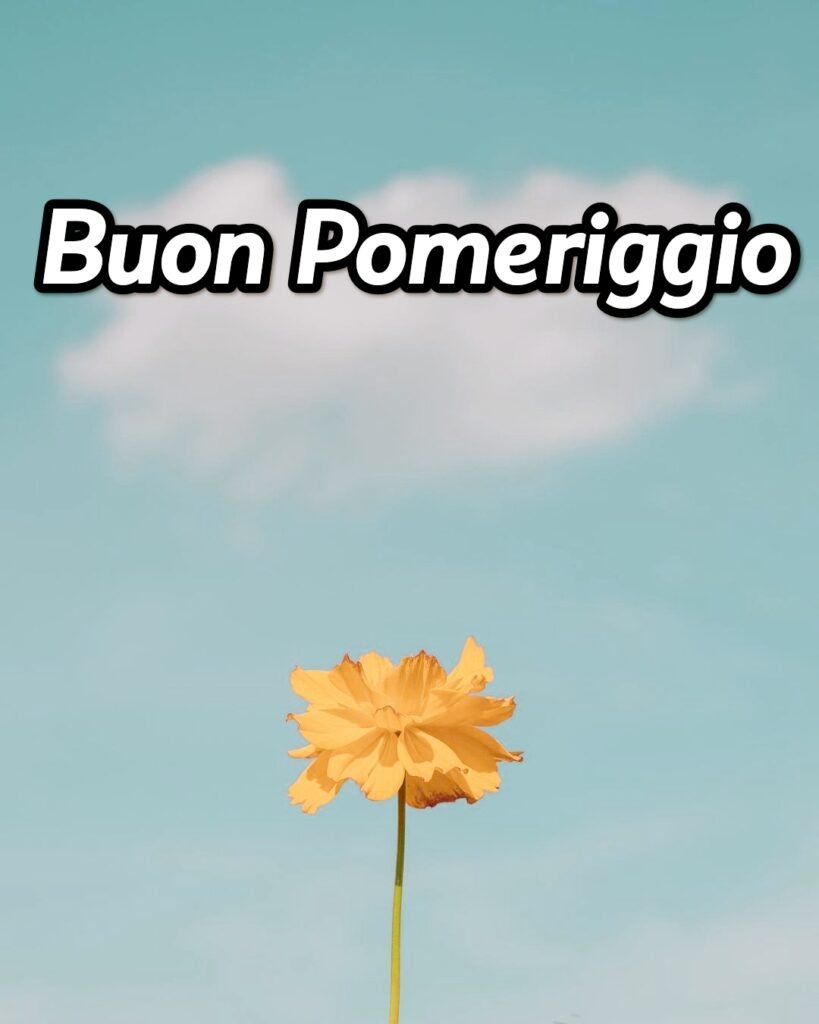 Immagini Buon Pomeriggio